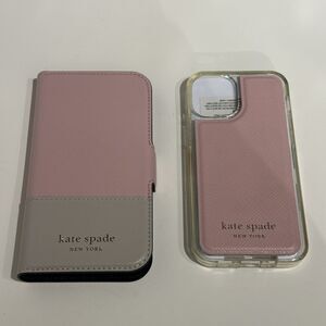 Kate Spade iPhone 12 MINI Spencer Leather Magnetic Wrap Folio Protective Case